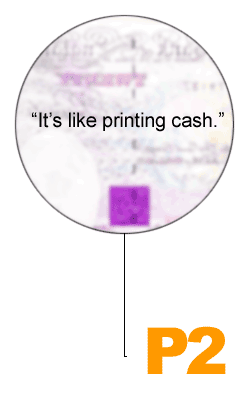 NEWS : P2 releases latest version of software to enable users to profit as if printing cash