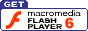 [ Click now to begin installation of the Flash 6 Player ]